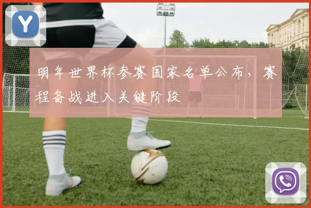 明年世界杯参赛国家名单公布,赛程备战进入关键阶段