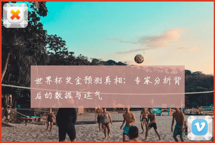 世界杯奖金预测真相：专家分析背后的数据与运气